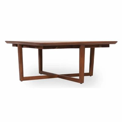 Other tables - Kiota - Teakwood Nested Center Table - ALANKARAM