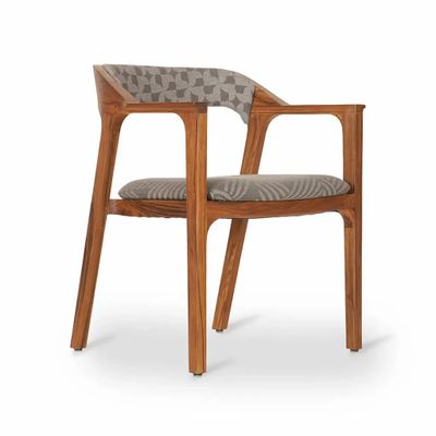 Chaises - Koi - Chaise de salle à manger en teck - ALANKARAM