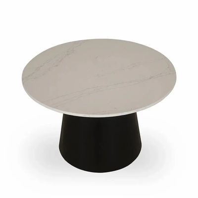 Dining Tables - Kosy - Soliwood Dining Table with Stone Top - ALANKARAM