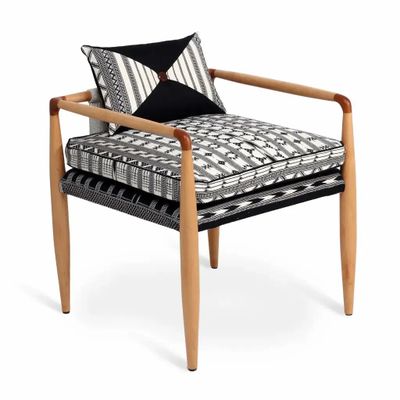 Chairs - Kutu - Solidwood Lounge Chair - ALANKARAM