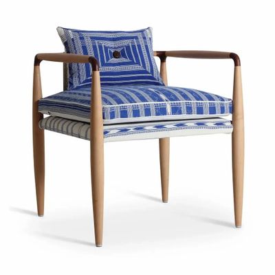 Chaises - Kutu - Fauteuil de salon en bois massif - ALANKARAM