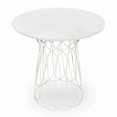 Other tables - Maama - Solidwood Round Cafe Table - ALANKARAM