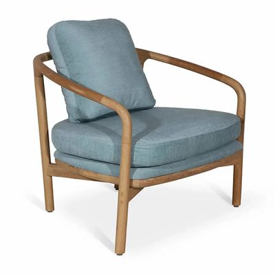 Chairs - Nofo - Teakwood Lounge Chair - ALANKARAM
