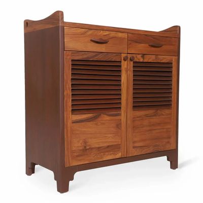 Storage boxes - Padapa Solidwood Shoerack/ Storage Unit - ALANKARAM