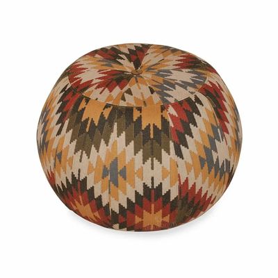 Poufs - Pouf - Ottoman rond - ALANKARAM