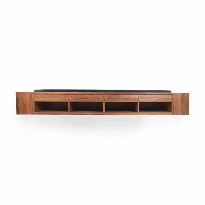 Benches - Rimsa - Teakwood Storage Bench - ALANKARAM
