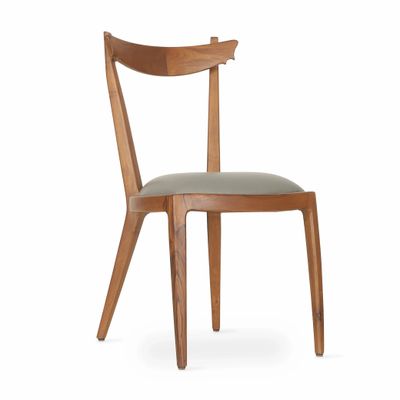 Chaises - Saru - Chaise de salle à manger en teck - ALANKARAM