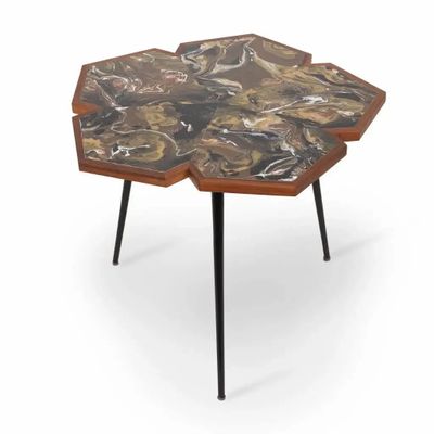 Autres tables - Toi - Table d'appoint en métal multicolore - ALANKARAM