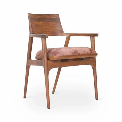 Chairs - Tuettu - Teakwood Dining Chair - ALANKARAM
