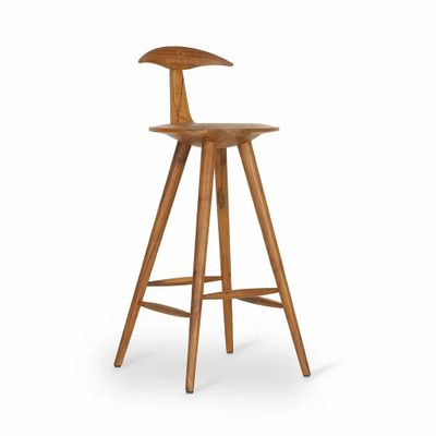 Chaises - Udita - Chaise haute en teck - ALANKARAM