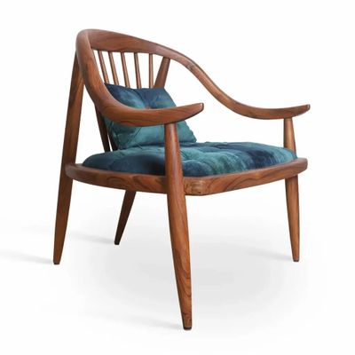 Chaises - Vakra - Chaise longue en teck - ALANKARAM