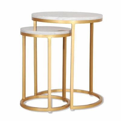 Other tables - Yarik - Metal Side/Nested table - ALANKARAM