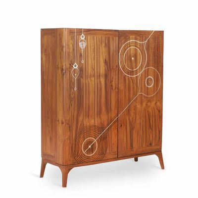 Chests of drawers - Zen - Teakwood Bar Unit - ALANKARAM