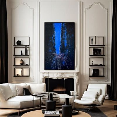 Paintings - Painting Acrylic Resin "5th Avenue" FOREVER - TURIK&ART (KSENIIA TURIK)