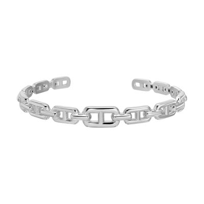 Bracelets - SAILING CUFF BRACELET-SOLID STERLING SILVER - HORTENSE JEWELRY