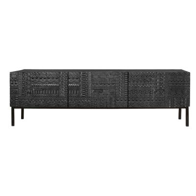 TV stands - TV cabinet in mango wood and metal legs - GINER Y COLOMER