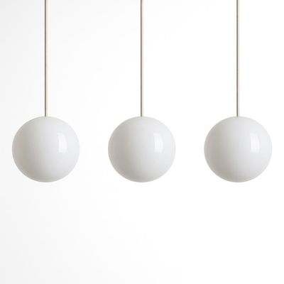 Ceiling lights - Set 3 Pieces -Ambient Lighting Glass Sphere Small Bulb Lamp - MOR