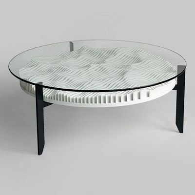Objets design - Table VA 02 White- White - ANTOINE F.