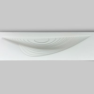 Sculptures, statuettes et miniatures - Sculpture murale PD 02 White-White - ANTOINE F.