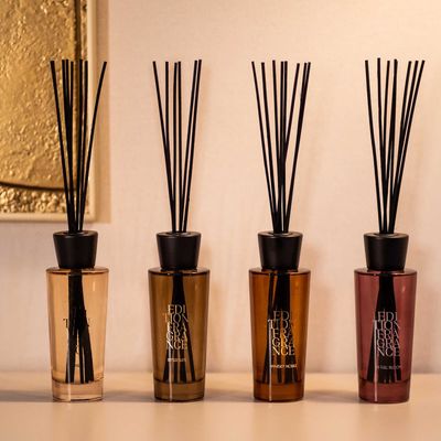 Scent diffusers - Perfumed reed diffuser with wooden cap - EDITION FRAGRANCES