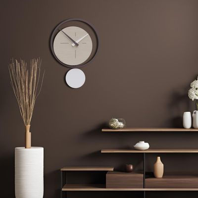 Horloges - ECLIPSE – Horloge murale à balancier | 36,5 × 51 cm - CALLEADESIGN