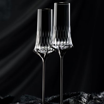 Verres - Flûtes à champagne en cristal – Collection LOVE Aphrodite - MU16