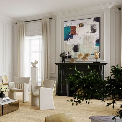 Services - 'Etapas' - Original Painting - 150x150 cm - PERSPECTIVA 10