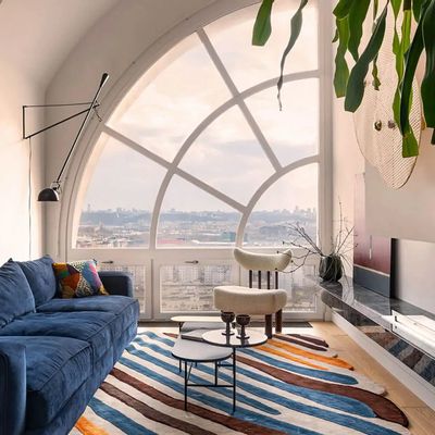 Tapis design - Tapis «Zèbre Amoureux» - GALERIE SANA MOREAU