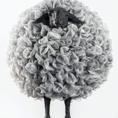 Sculptures, statuettes and miniatures - Sculpture - The Sheep Bride by Emmanuel Fleury - GALERIE SEBBAN