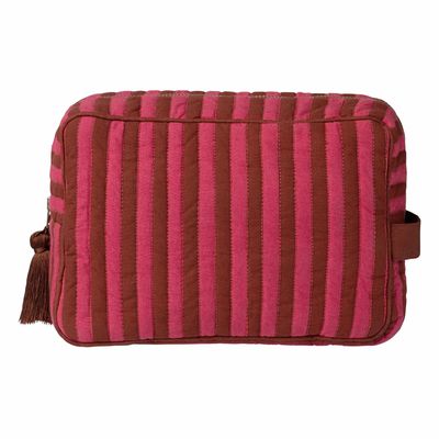 Bags and totes - Beauty Bag Jackie Spice & Orchid - PALAIS SUSTAINABLE LUXURY