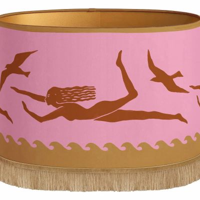 Blinds - Palais x Hôtel Magique Lampshade Thalassa Pink & Spice - PALAIS SUSTAINABLE LUXURY