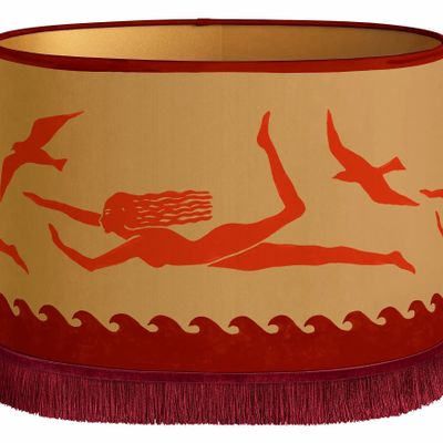 Blinds - Palais x Hôtel Magique Lampshade Thalassa Chili & Caramel - PALAIS SUSTAINABLE LUXURY