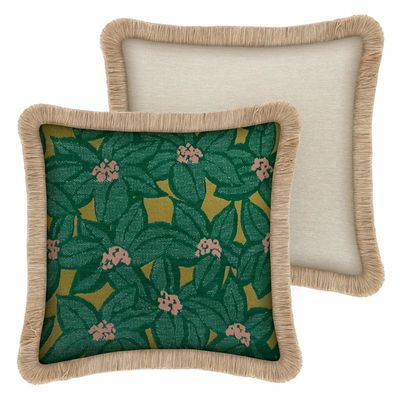 Garden textiles - Cushion Michelle Moss & Olive - PALAIS SUSTAINABLE LUXURY