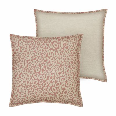 Garden textiles - Cushion Maya Rose & Ecru - PALAIS SUSTAINABLE LUXURY