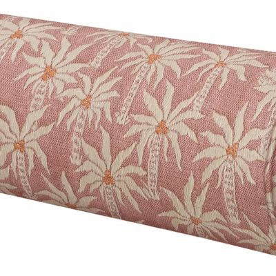 Garden textiles - Bolster Laura Rose & Ecru - PALAIS SUSTAINABLE LUXURY