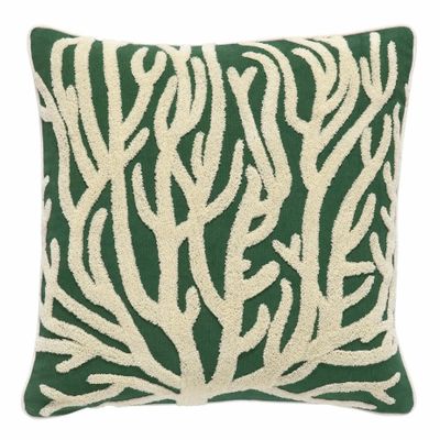 Coussins textile - Coussin Lauren Mousse - PALAIS SUSTAINABLE LUXURY