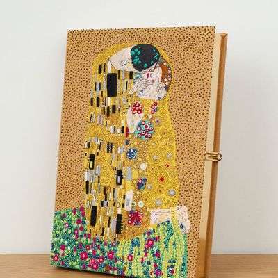 Objets de décoration - Grand Book Clutch, The Kiss, Klimt - OLYMPIA LE-TAN