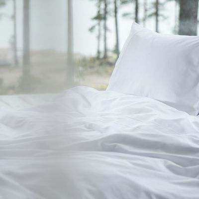 Bed linens - Eden Bedlinen Set Frost White - LUIN LIVING