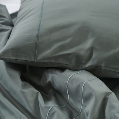 Bed linens - Eden Bedlinen Set Thyme Green - LUIN LIVING