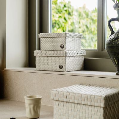 Storage boxes - CUBE - baskets - HANDED BY