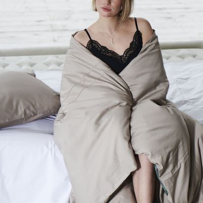 Bed linens - Eden Bedlinen Set Dark Taupe - LUIN LIVING