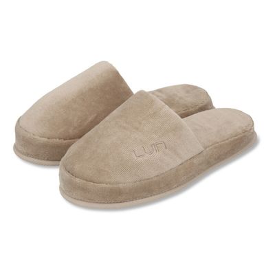 Homewear - Haven Slippers Beige - LUIN LIVING