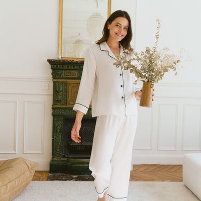 Homewear - Silk pajamas 19 mommes - QUÊTE  DE SOIE