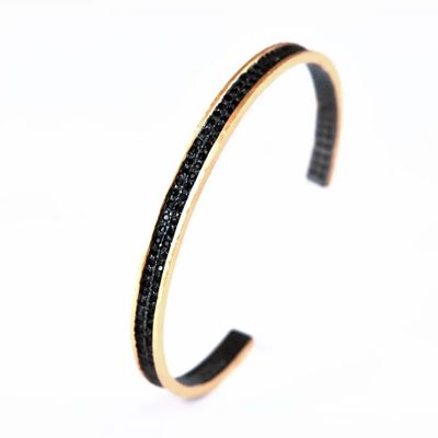 Bracelets - BRACELET AJUSTABLE ''NUIT DES TEMPS'' - COLLECTION ARKEOS - KARAWAN AUTHENTIC