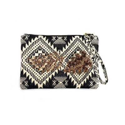Bags and totes - Gold Leaf Pouch - NAMJOSH