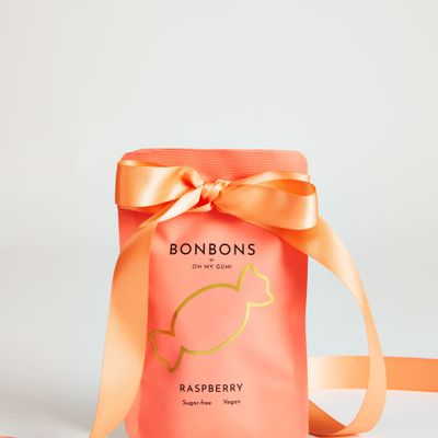 Candy - Raspberry Bonbons by OH MY GUM ! 15 pouches - OH MY GUM !