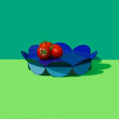 Platter and bowls - Flower Serving Stand M – Sculptural Medium Centerpiece - ISUWA