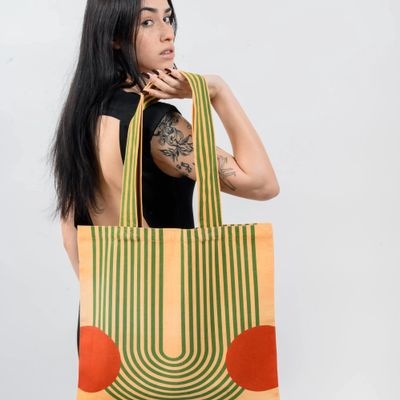Bags and totes - Circlescape Tote Bag - KORES ACCESSORIES