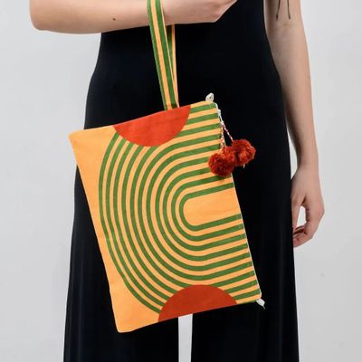 Bags and totes - Circlescape Wristlet Bag - KORES ACCESSORIES