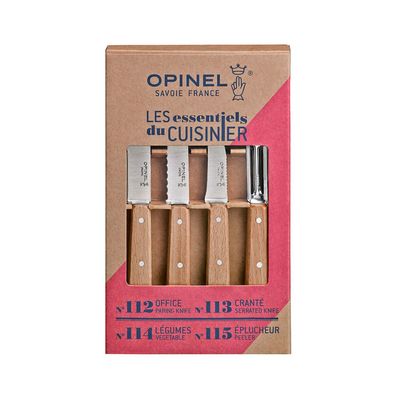 Kitchen utensils - Les Essentiels du Cuisinier small kitchen knives - OPINEL